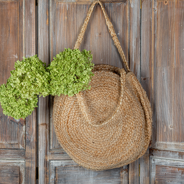 Jute bag online round